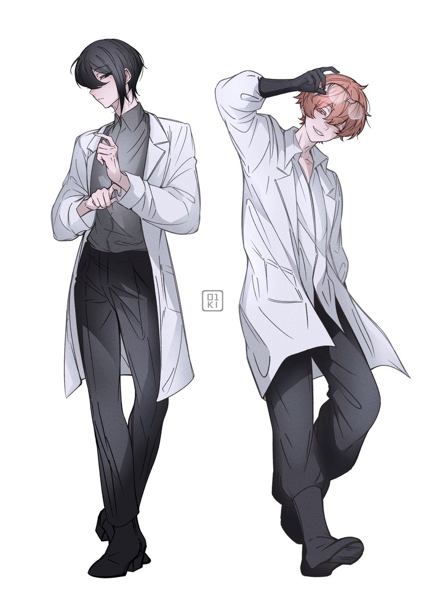 My science crew 🥼 #oc