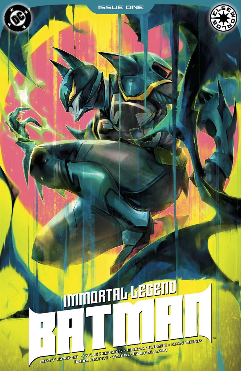 I just got my IMMORTAL LEGEND BATMAN #1 comps, and I absolutely have to shout out this INCREDIBLE retailer exclusive variant commissioned by <a href="/SpectralComics/">Spectral Comics</a> + BigTimeCollectibles.com, illustrated by <a href="/Ivantao_art/">Ivan Tao</a>.

Isn't it amazing? 😍

Thanks to the retailers backing our book!!