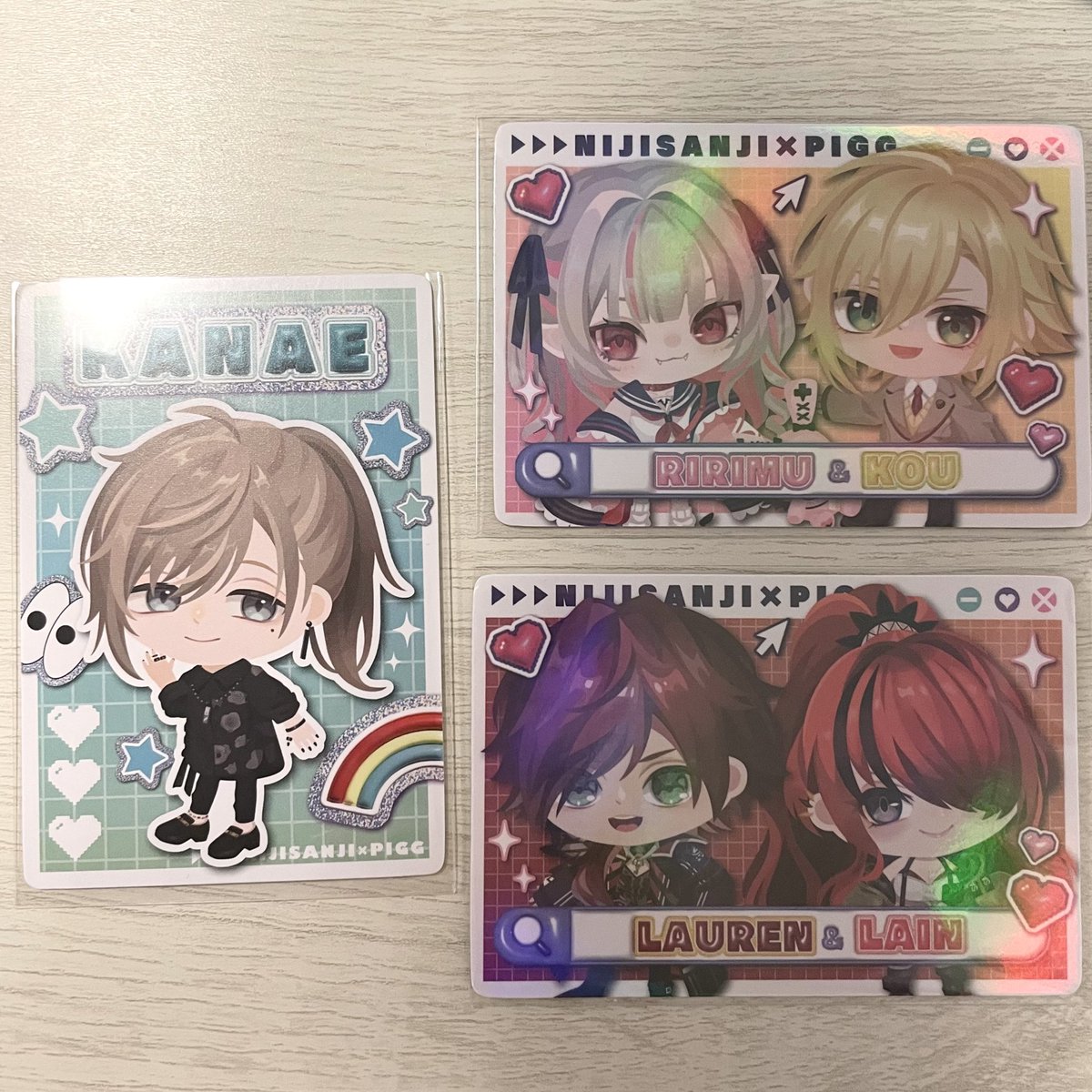 o7o3__'s tweet photo. 【交換】 にじさんじ ピグパ ピグパーティ PIGG PARTY チップス

譲：画像一枚目参照

求：画像2枚目印をつけているもの

お気軽にお声掛けください。よろしくお願いします https://t.co/agRU6peWvR