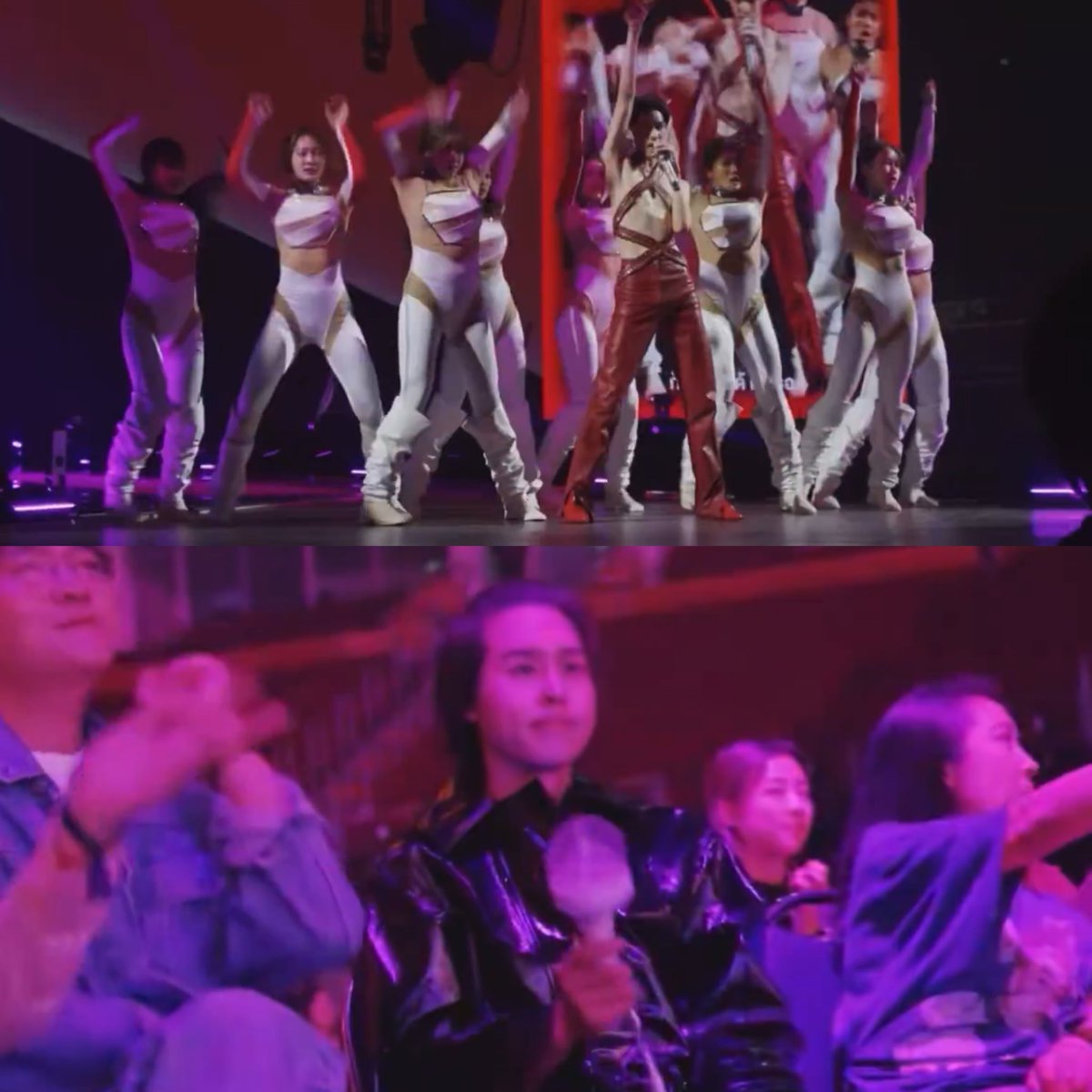 สิ่งนี้น่ารักมากเลยอะ ตอนคอนเดี่ยวกิ้น พีก็ยืนเชียร์อยู่ข้างล่าง พอคอนเดี่ยวพี กิ้นก็ยืนถือบงพีนั่งเชียร์ตอนซ้อมอะ แฟนคลับคนแรกของกันและกันหนิ ㅠ.ㅠ💙❤️

#MyPleasureConcert_BehindTheScenes