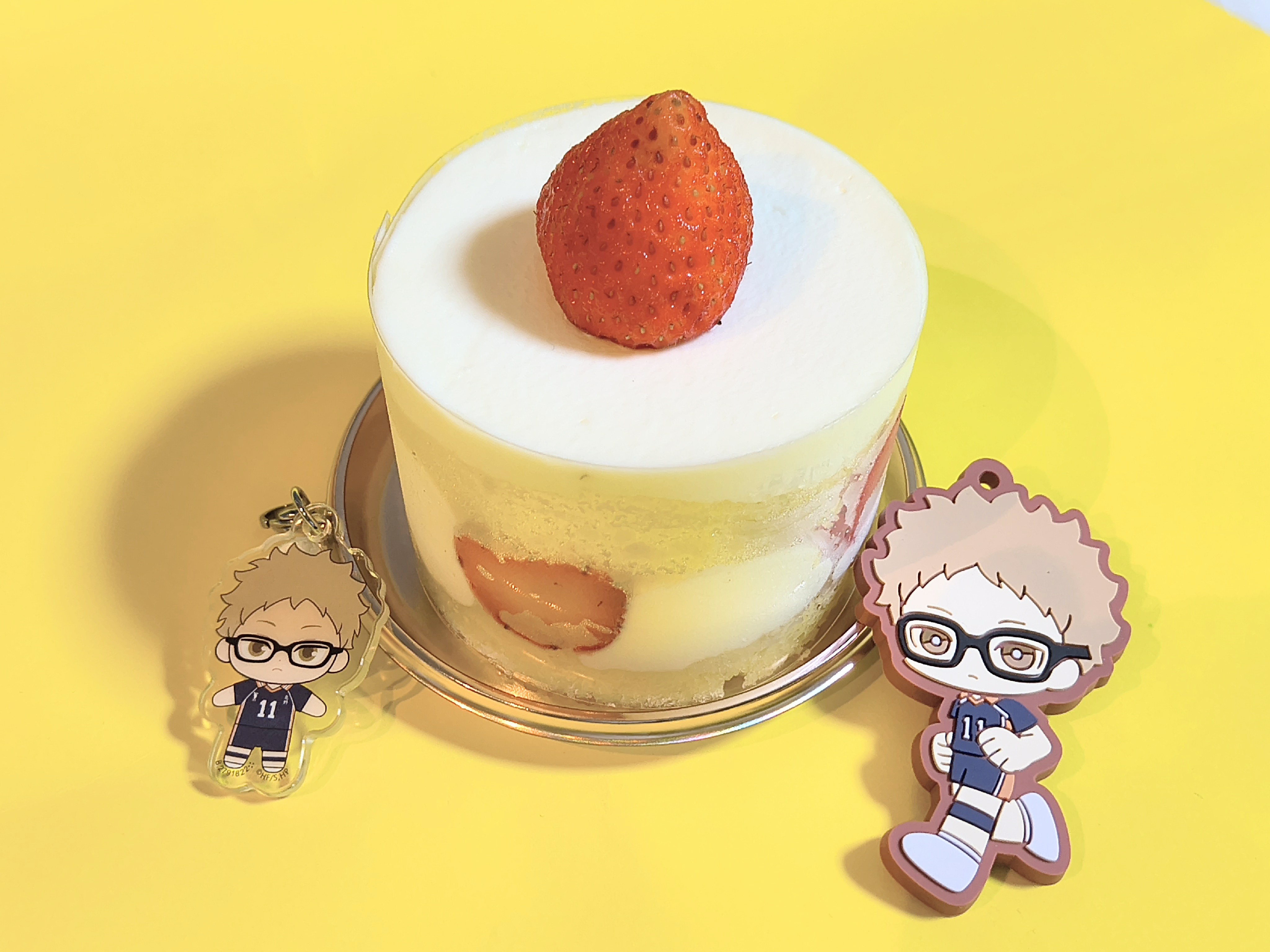 ハイキュー スクイーズマスコット 月島蛍 ショートケーキ