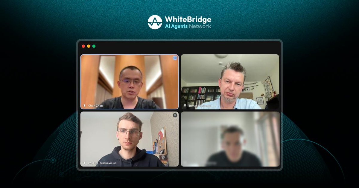 AiWhitebridge's tweet image. Here&apos;s another snippet from #InsideMVB by @BNBCHAIN .

It&apos;s not every day you have the opportunity to join a call and learn directly from one of the industry&apos;s leading voices.

We are honored to gain insights from @cz_binance  during the MVB program.