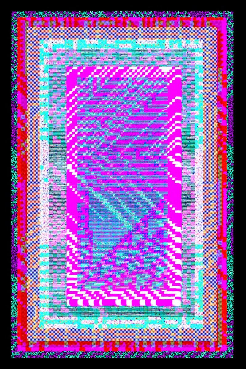 "Glyph" #1 minted by 🙏💚 dear <a href="/vinciane_j/">Vinciane Jones</a>

Mint is live on <a href="/editart_xyz/">EditArt</a> 👇
editart.xyz/series/KT1S4ib…