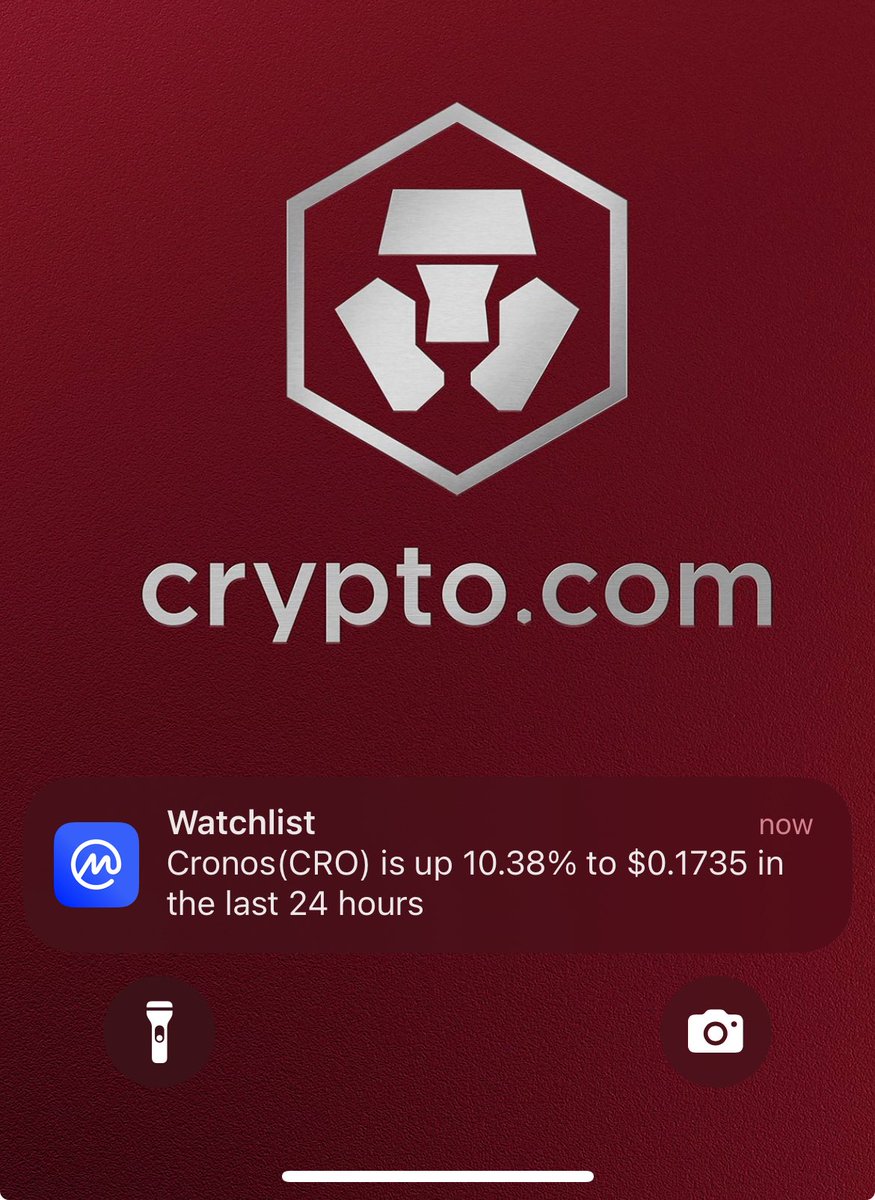 You don’t mess with $CRO 🚀

You don’t mess with #212movement 💪

$CRO doesn’t care about market conditions 🫵🏻
