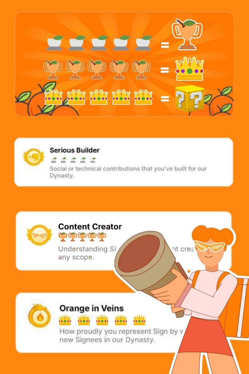 This seems to be the tier system every roles ? Correct me if im wrong 🤝✅️

|5 SPROUT - 5 TROPHY - 5 CROWN|

Do you also figure it out ? Dont be shy to spread some orange love on me baby if you learn something today  🍊🍊

Until our next session! 🩺💉
     xoxo sign doctor