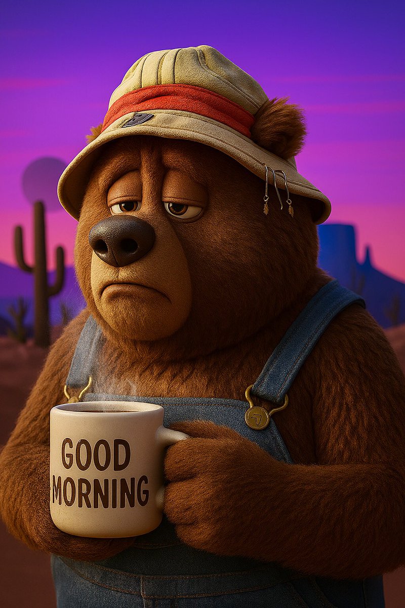 Good morning, everybody. 🌮🐻☀️

So… Bernard’s gotta be real with ya. I’ve been “slipping on my pimpin” lately. Haven’t been posting as much, and I know y’all noticed. Truth is… this whole X thing ain’t easy when you’ve got big ol’ bear paws trying to hit these tiny little
