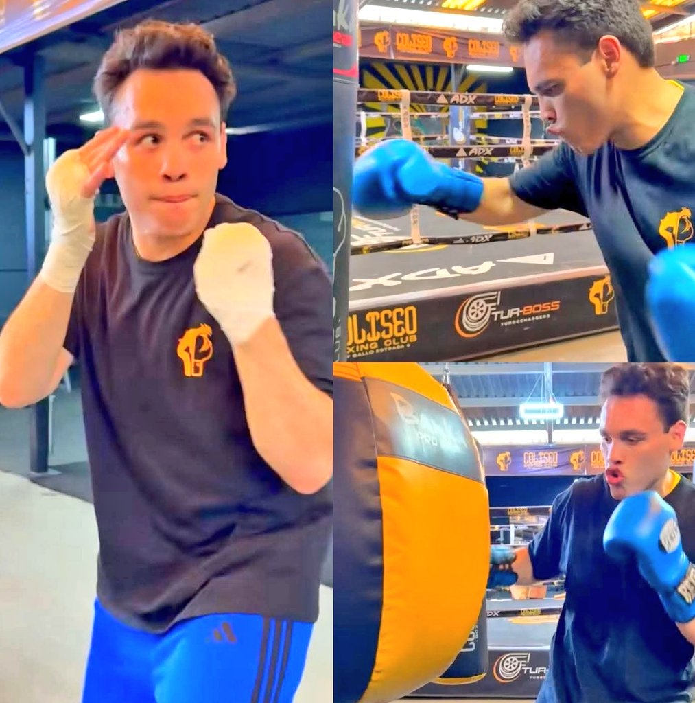 MonitorOnlineQ's tweet photo. #Farsa #Simulación #Jcchavezjr ¡Como si nada hubiera pasado! El boxeador Julio César Chávez Jr. regresó a sus entrenamientos en Hermosillo, #Sonora, después de obtener su libertad condicional por orden del juez Enrique Hernández Miranda https://t.co/xXPEh3txMZ