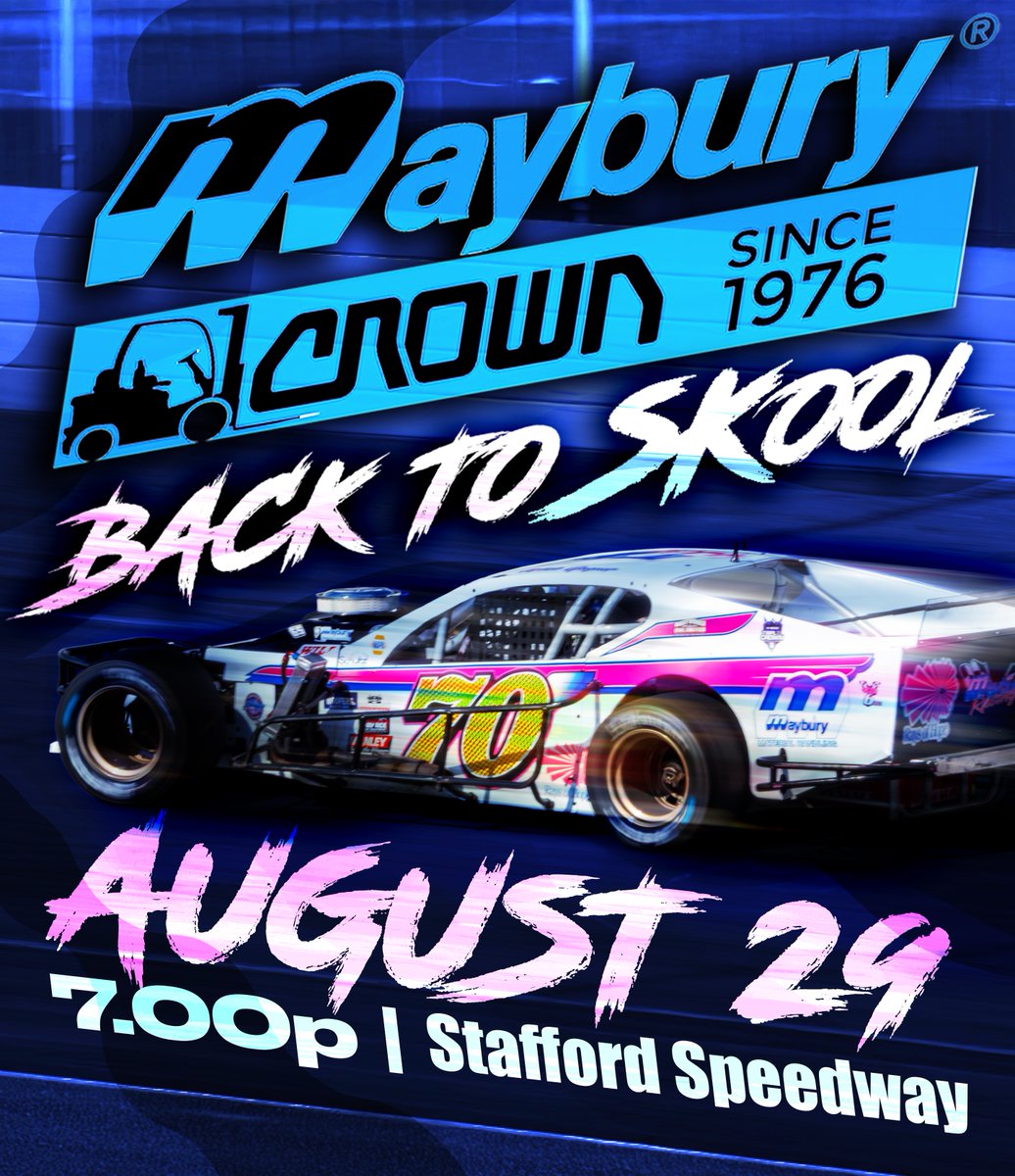 Our Weekly championship battles continue, but the Big Wheels steal the spotlight in Friday's Maybury Back to SKool Kid's Night!
🚲 Tickets and Signups Available: bit.ly/MayburyBacktoS…
