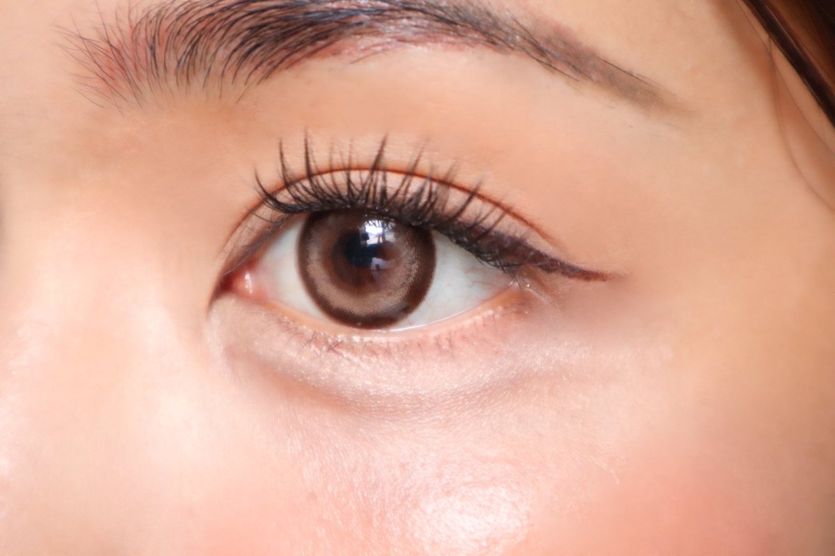 Manylens รุ่น Bubble Milk Tea เรยงับบ เลนส์ที่น้องพั้นซ์ใส่ ได้ความตากลมโต สีชานมช็อกโก นัวๆ สวยย🍫🤎