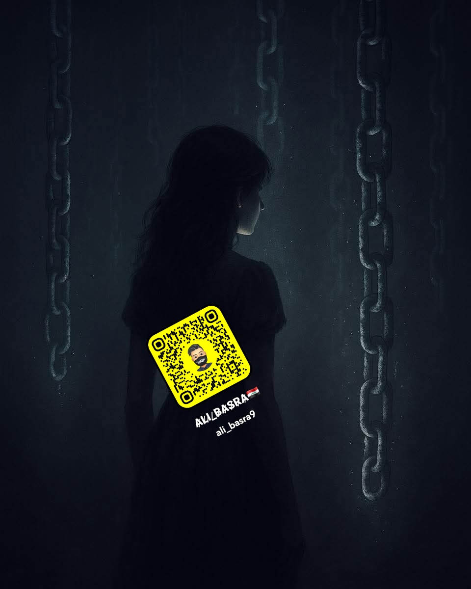 #مساء_النور_والسرور
هناك أرواحٌ تُدفن وهي على قيد الحياة…
نساء تعيشن في سجونٍ بلا جدران، صنعتها عاداتٌ وتقاليد أُلبست ثوب “الشرف” و”الستر”، بينما حقيقتها قيود تكبّل الروح.
امرأة تُختزل في كونها “ربة بيت”، تُقاد لا تُقود، يُؤخذ منها العمل وتُسلب منها الكلمة، تُمنع من الخروج إلا