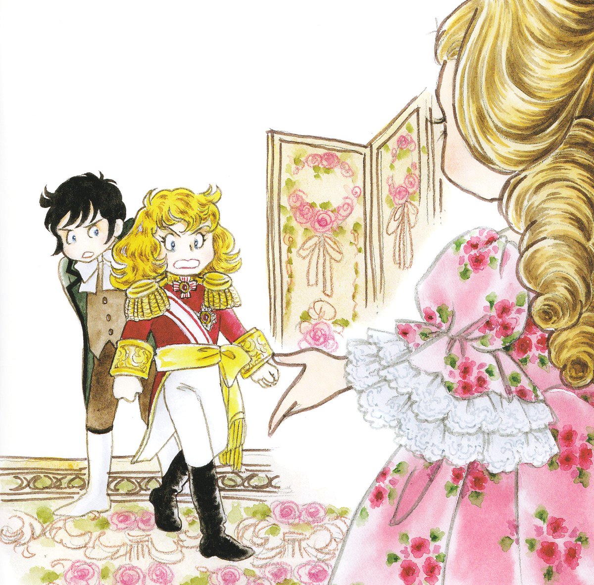 From The Rose of Versailles Kids: The Latest Hairstyle