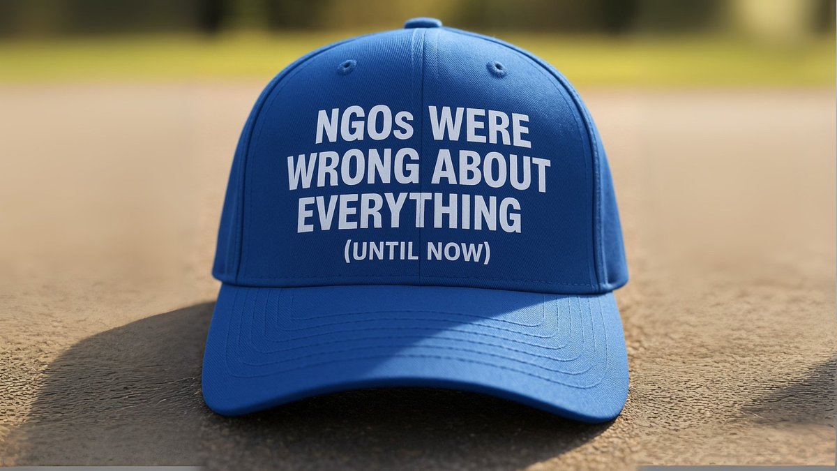 DirKunze's tweet photo. @GavinNewsom trolled his way to 225M impressions.
NGOs write reports no one reads.
Ideas don’t spread because they’re true. They spread if they get traction.

https://t.co/Q2j2SbMdA1 https://t.co/x36ifCthGz