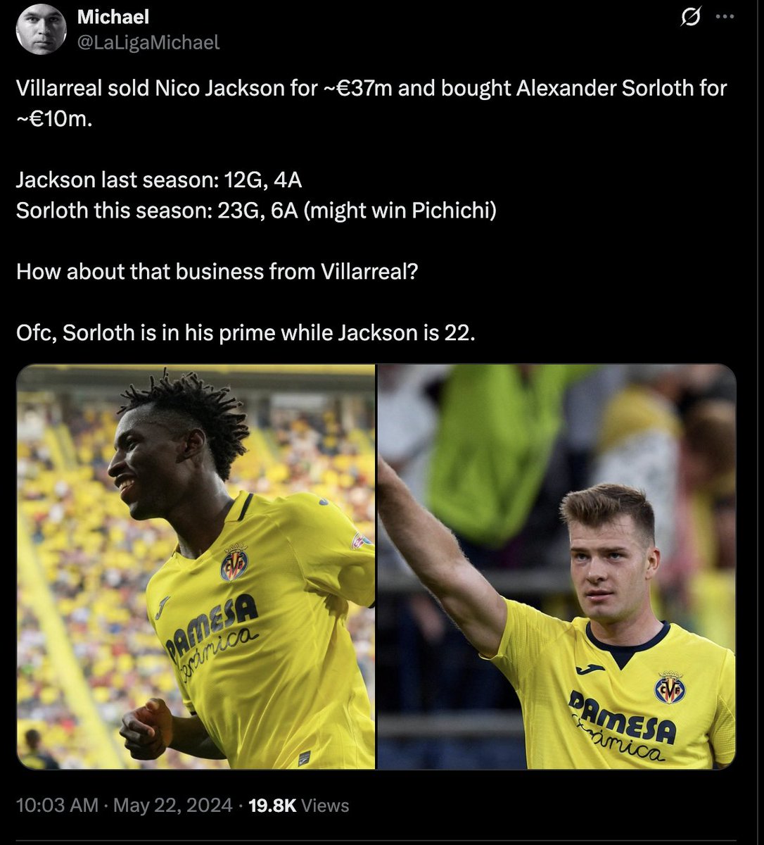 My tweets rarely reach PL Twitter, but my caution around betting on Nico Jackson brought some angry Chelsea fans to my mentions. 

I wonder how many agree with me now?

Do I still "hate Chelsea"... or do big club fans just label (fair) opinions they don't like as "hating"? 😁