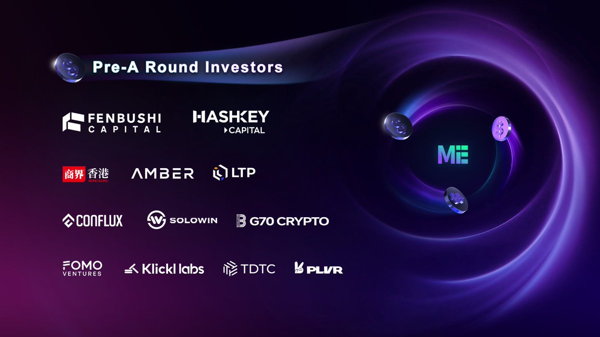 MetaEra 宣布完成 Pre-A 轮战略融资 - 新品牌 ME 与集团 AI 战略同步启航

Web 3.0 行业头部媒体与市场服务平台 MetaEra 宣布完成 Pre-A 轮战略融资。 

本轮融资估值(Pre-money) 4000 万美元，由一线投资机构 Fenbushi US <a href="/fenbushi/">Fenbushi Capital</a> 领投，Hashkey  Capital <a href="/HashKey_Capital/">HashKey Capital</a> ，商界·香港（BIZ Hong