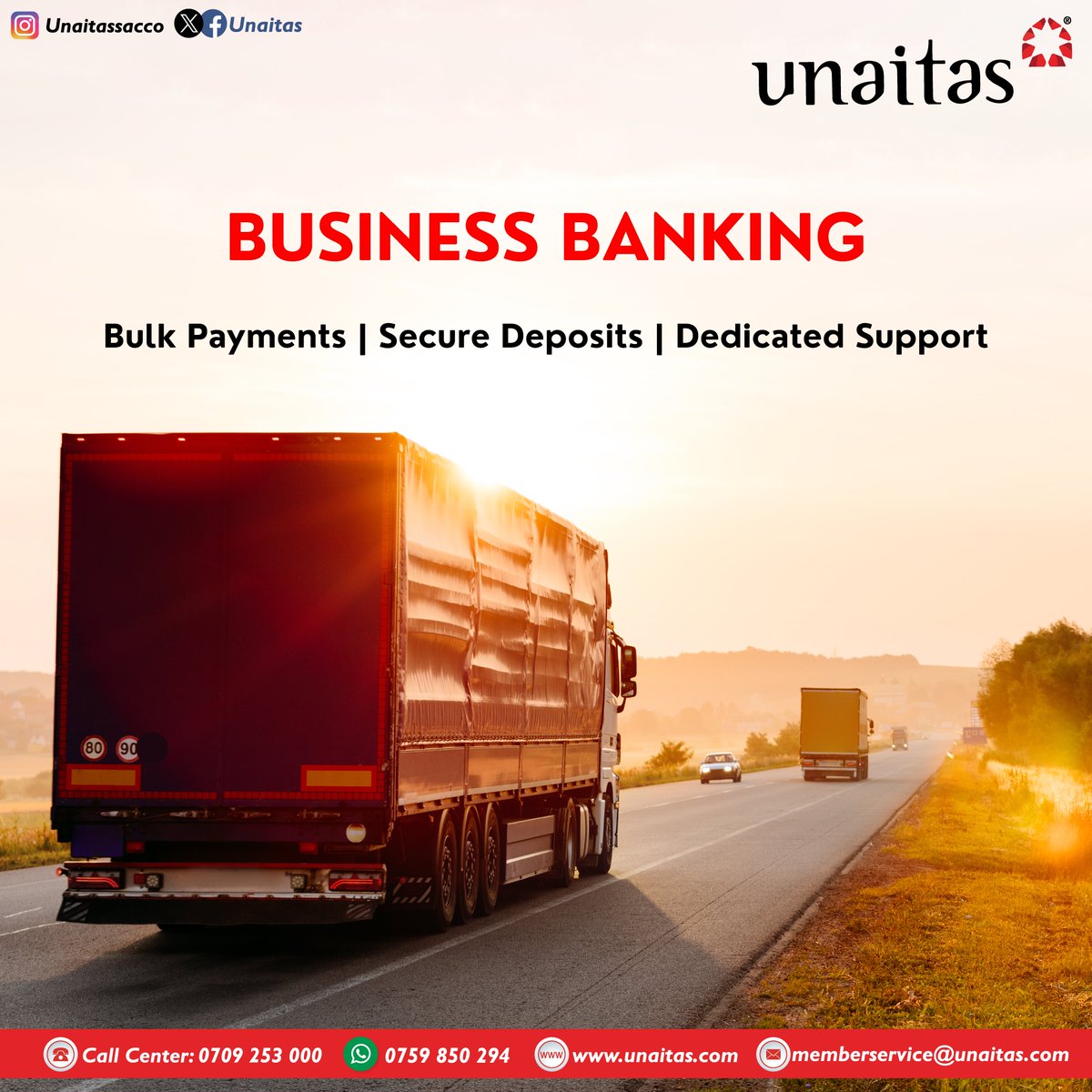 Your business moves fast and your account should too. With a Unaitas Institution Account, you get real-time deposit support, flexibility for bulk transactions like payroll and supplier payments, and the personalized service of a dedicated relationship manager. Run your operations