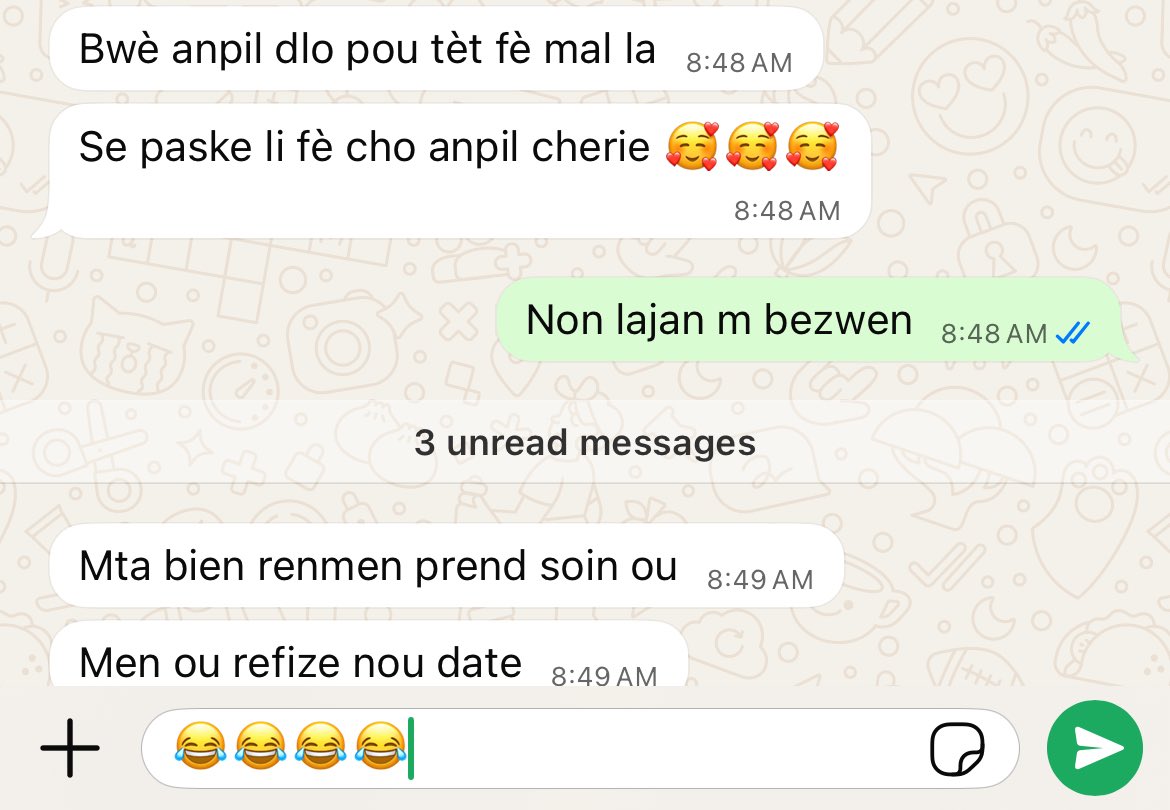 Li gen madanm ak pitit wi 😩😩😩