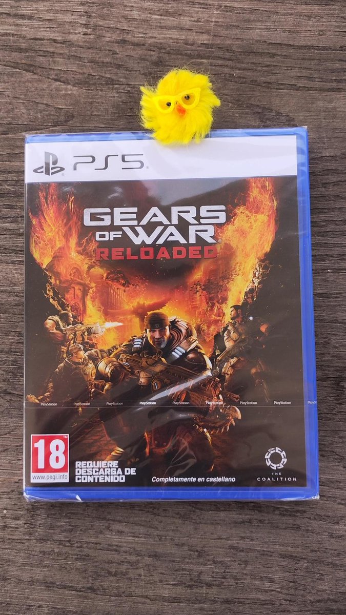 Hoy es un día histórico para los videojuegos. ¡Gears of War Reloaded ya está disponible para PS5 en formato físico! 🐥❤️💿
¿Estáis preparados para hacer frente a los Locust?
#GearsOfWarReloaded