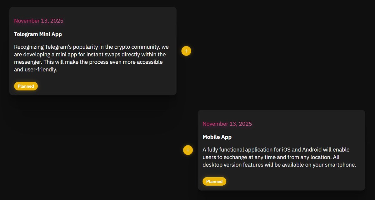 QuickExJanitor's tweet image. QuickEx upcoming upgrades. 

Ngl, im super excited for the mobile app. You can&apos;t onboard a billion users to web3 without leveraging the billions on mobile-first traders.