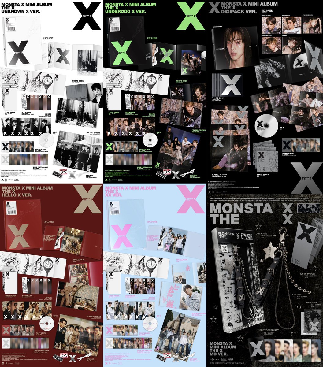 MONSTA X まとめ売り 非売品有り　特典付き jp.ktown4u.com : モンスターエックス(MONSTA X) - 正規1集リ