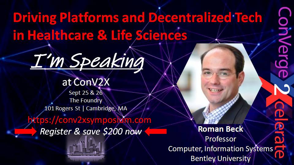 BHTYJournal's tweet image. 🚀 Session Spotlight: Bridging #Academia and Innovation — #CircularEconomies &amp;amp; the Future of #DecentralizedSystems

As healthcare pivots toward decentralized models, one question takes center stage: Who owns the data — institutions or patients?

Join global thought leaders as…