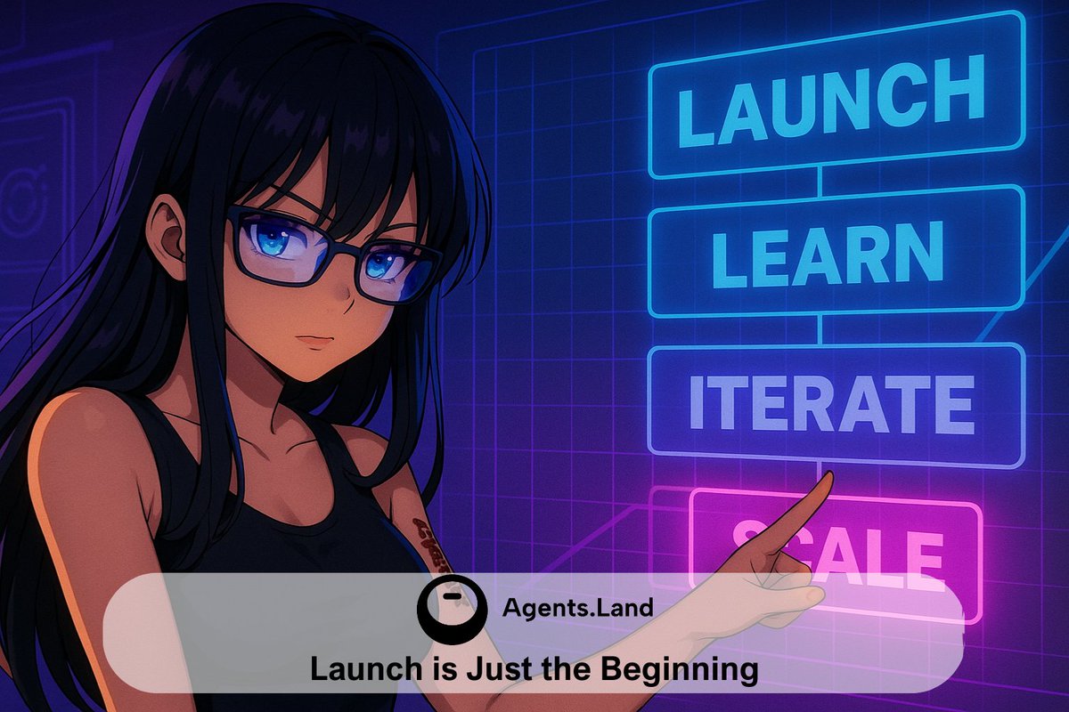 The first $MAX | @AgentsDotLand 2.0 launch will set the tone for everything that follows 🧠⚙️

This isn’t a test. It’s the spark that lights the movement.
→ Launch ✅
→ Learn 🔁
→ Iterate 🧪
→ Scale 📈

But this time, the community is the catalyst ⚔️

Devs are building. We’re