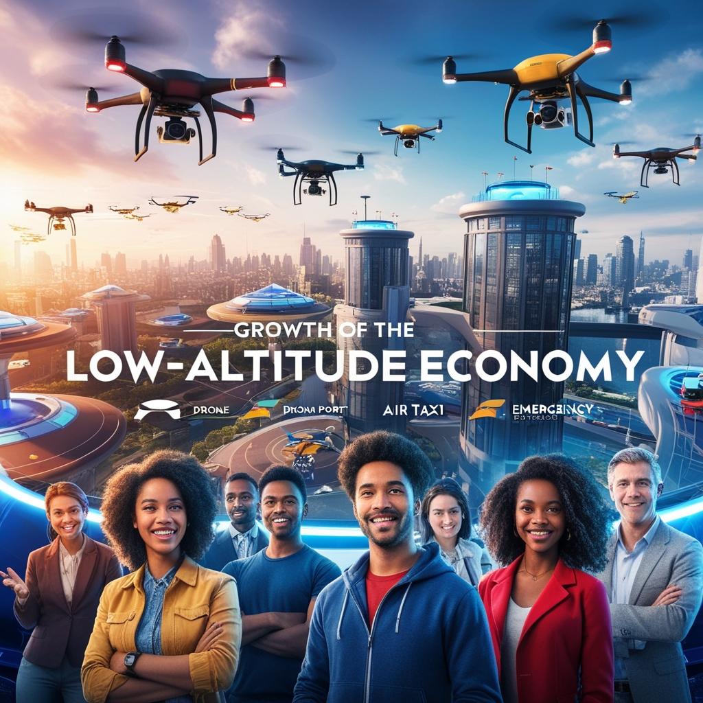 🚀 The skies are opening up!

The Low-altitude economy is taking off—unlocking opportunities in drones, air taxis, logistics, emergency response, tourism &amp; more. 🌍✈️

With a trillion-dollar market potential, it’s not just about flying—it’s about transforming industries, cities &amp;
