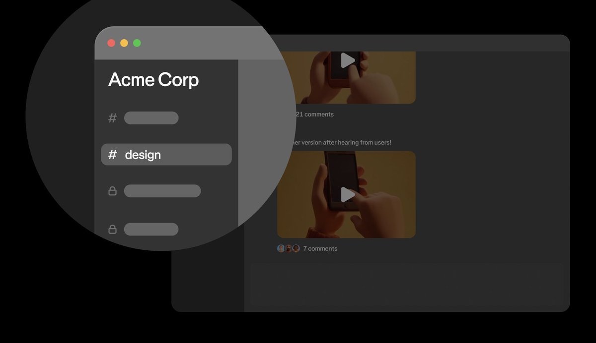 PSA: Make your design channel public. Working in the open not only keeps the team aligned but also builds a collective history of how the work has evolved over time.