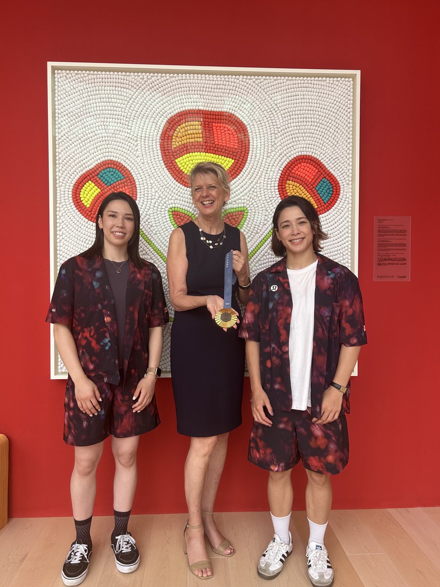 Laurie Peters🇨🇦 (@peters_lj) on Twitter photo Another gold medal 🥇 moment at the #CanadaPavilion! Many thanks to the Deguchi sisters for sharing your inspired story, bridging 🇨🇦 and 🇯🇵 through sport 🥋!
<a href="/CanadaExpo/">Canada Expo</a>
<a href="/10CMD29/">出口クリスタ/Christa Deguchi</a>
<a href="/TeamCanada/">Team Canada</a>
#EmpoweringLives Another gold medal 🥇 moment at the #CanadaPavilion! Many thanks to the Deguchi sisters for sharing your inspired story, bridging 🇨🇦 and 🇯🇵 through sport 🥋!
<a href="/CanadaExpo/">Canada Expo</a>
<a href="/10CMD29/">出口クリスタ/Christa Deguchi</a>
<a href="/TeamCanada/">Team Canada</a>
#EmpoweringLives
