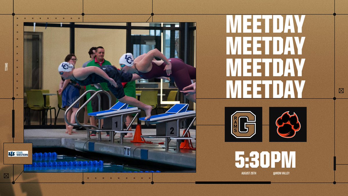 Good luck to our girls swim team who opens their season with a 5:30 dual with West Des Moines Valley!