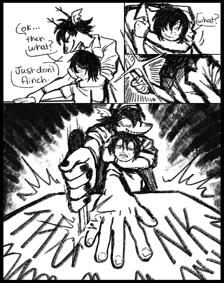 without play the knife grows dull #deltarune 
(1/4)