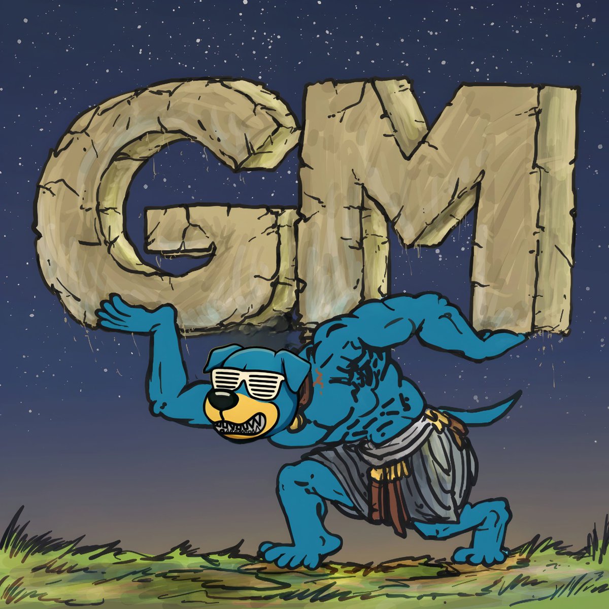 Duglyalgo's tweet image. Every burden is a blessing GM