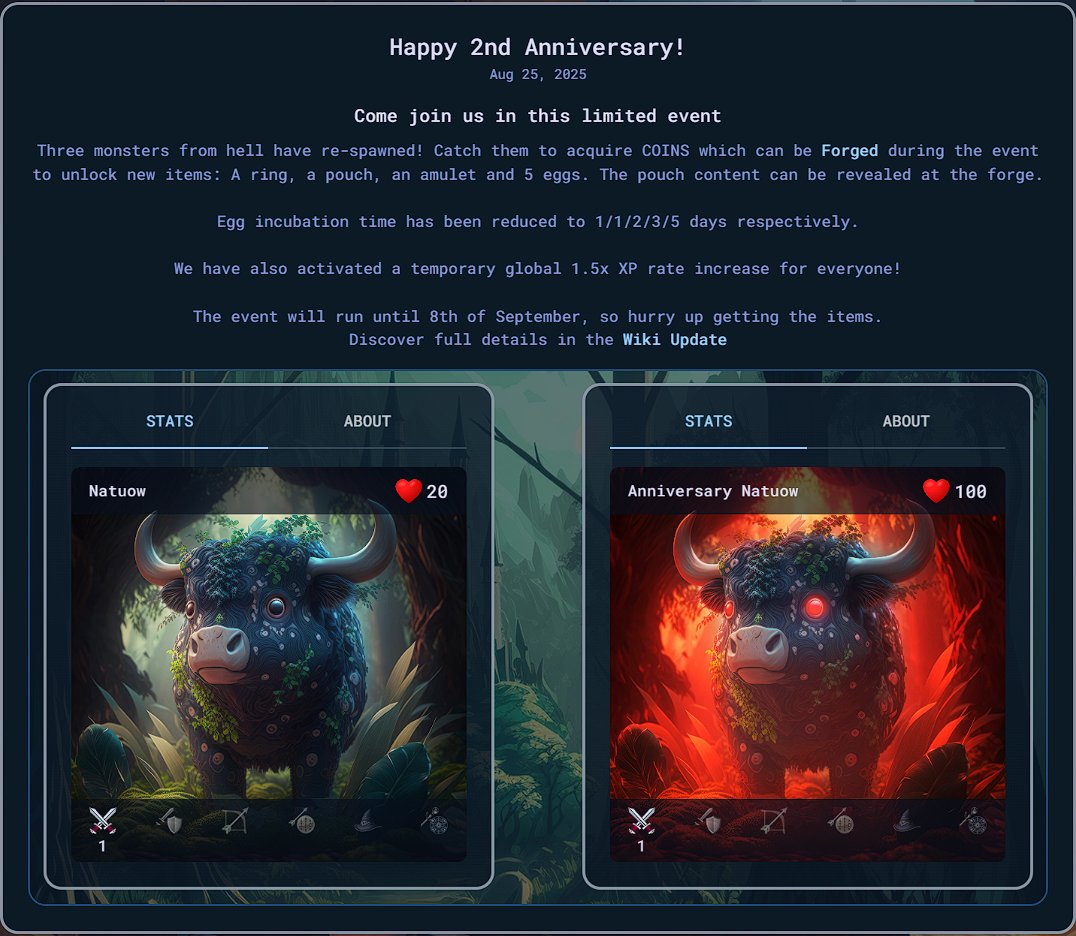 block_ecologist's tweet image. If you&apos;re not already an @EstforKingdom addict there&apos;s no better time to pick up the habit than now ⚔️

Global 1.5x XP boost to kick start your free hero along w/ special monsters &amp;amp; items for their 2nd Anniversary

A legit must for anyone serious about Sonic 💥

$S $BRUSH #GameFi