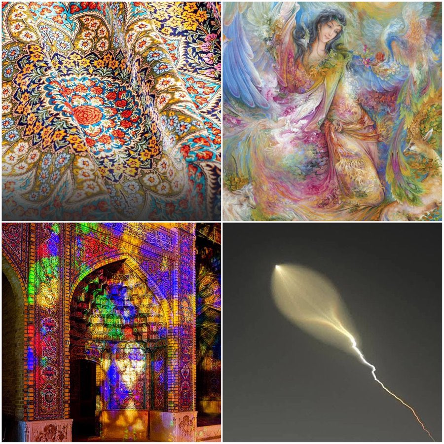 تنها چیزی که میتونه بی‌صدا فریاد کنه هنر ایرانیه👌