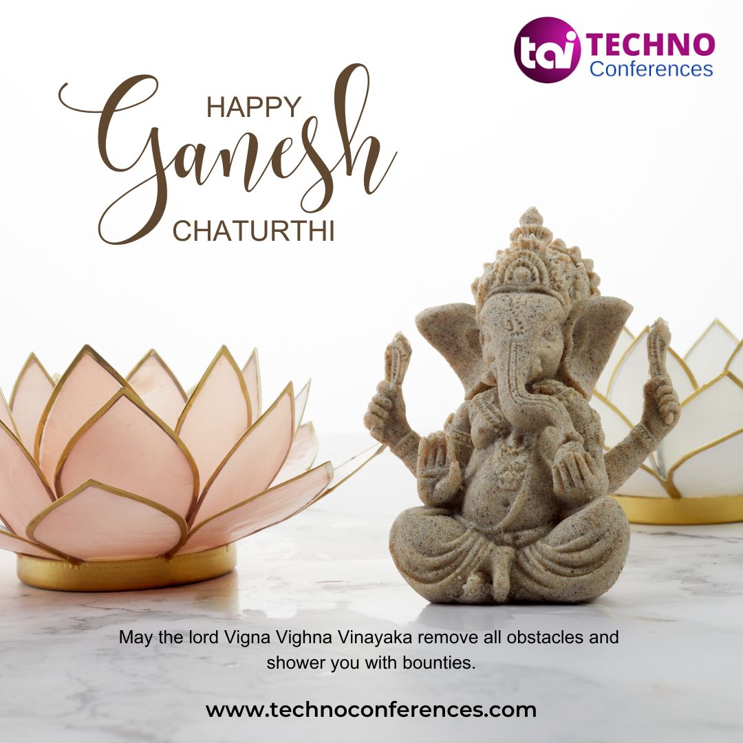techno_conf's tweet image. 🪔✨ Wishing everyone a joyful and blessed #GaneshChaturthi!

May Lord Ganesha bring wisdom, prosperity, and remove all obstacles from your path.

Ganpati Bappa Morya! 🙏🐘

#TechnoConferences #Ganeshotsav #GanpatiBappa #FestivalVibes