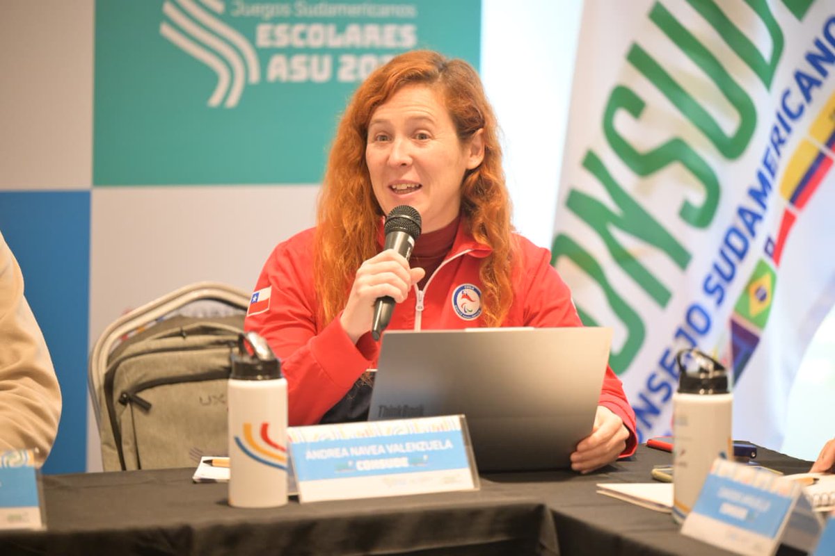 ✨️🇦🇷🇧🇷🇧🇶🇧🇴🇨🇴🇨🇱🇪🇨🇵🇾🇵🇪🇸🇷🇺🇾🇻🇪✨️

Reunión de Jefes de Misión de los XXIX Juegos Sudamericanos Escolares💪🏽

Representantes de los países miembros del #CONSUDE se encuentran en #Paraguay🇵🇾 para conocer avances organizativos de la cita escolar continental🔝

#DondeNacenLasLeyendas