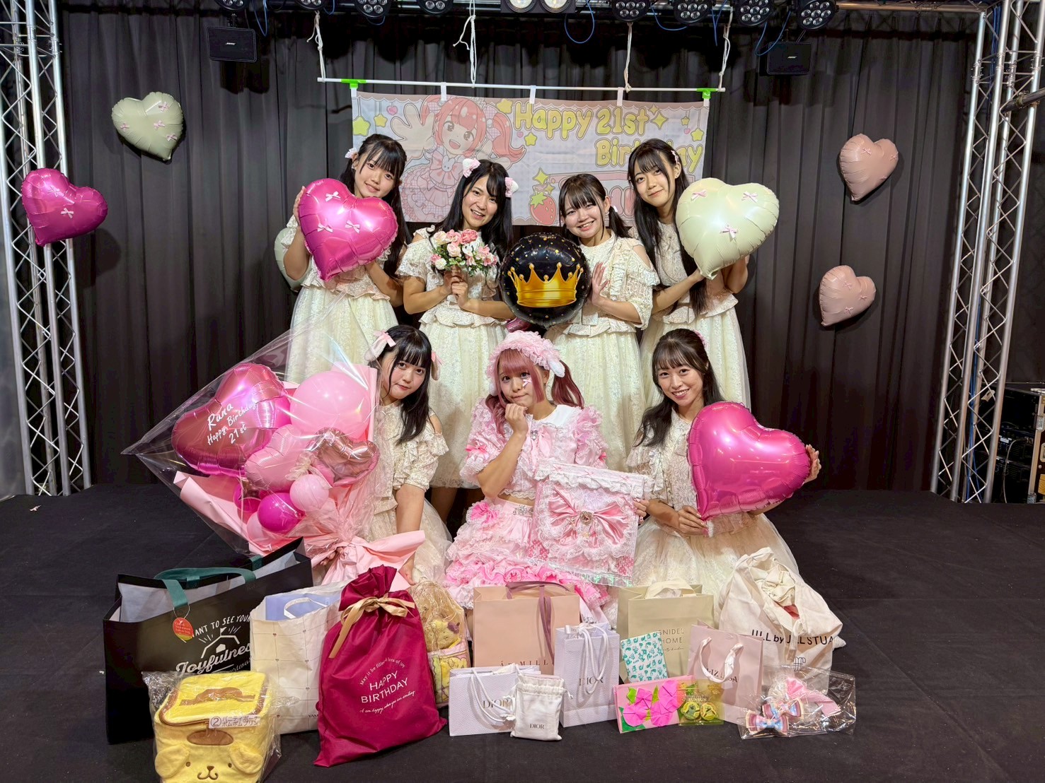 ルキロキお誕生日会2019〜リアルだよ♡サスガー集合♡〜　　タペストリー ルキロキお誕生日会2019〜リアルだよ♡サスガー集合