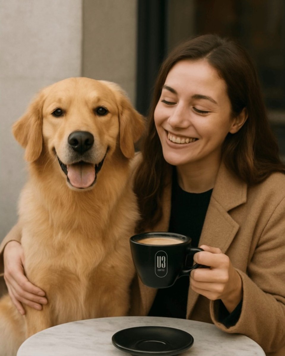 🐶☕ Celebrate National Dog Day today with coffee for you &amp; a surprise for your best friend. Just swing by the U3 walk-up window &amp; we'll have a pup cup waiting!  💛

#nationaldogday #pupcup #dogs #coffee #u3coffee #unitedbycoffee #coffeelife