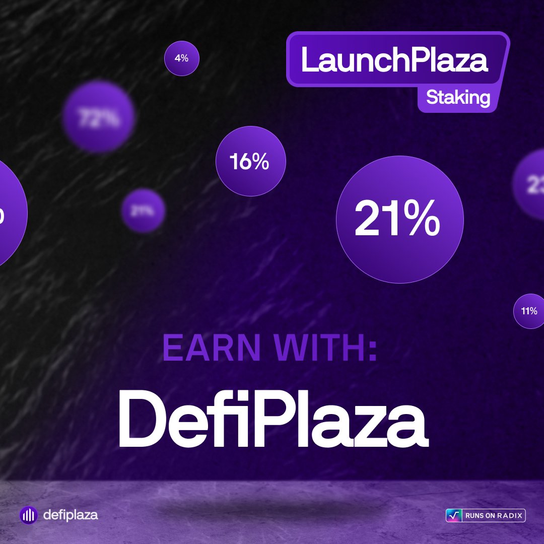 Stake $ASTRL, $HUG, $WOWO, $MOX, $HIT and many more on DefiPlaza