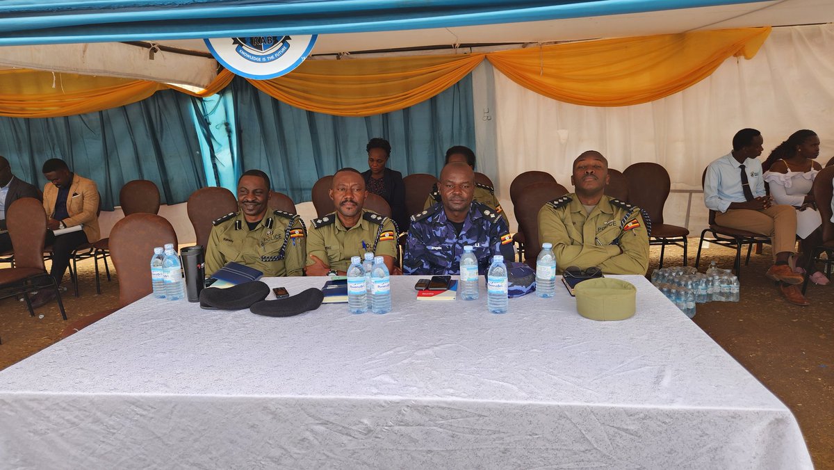 Together with stakeholders such as Uganda Police force we are glad to be holding the orientation of new students today at our main campus.