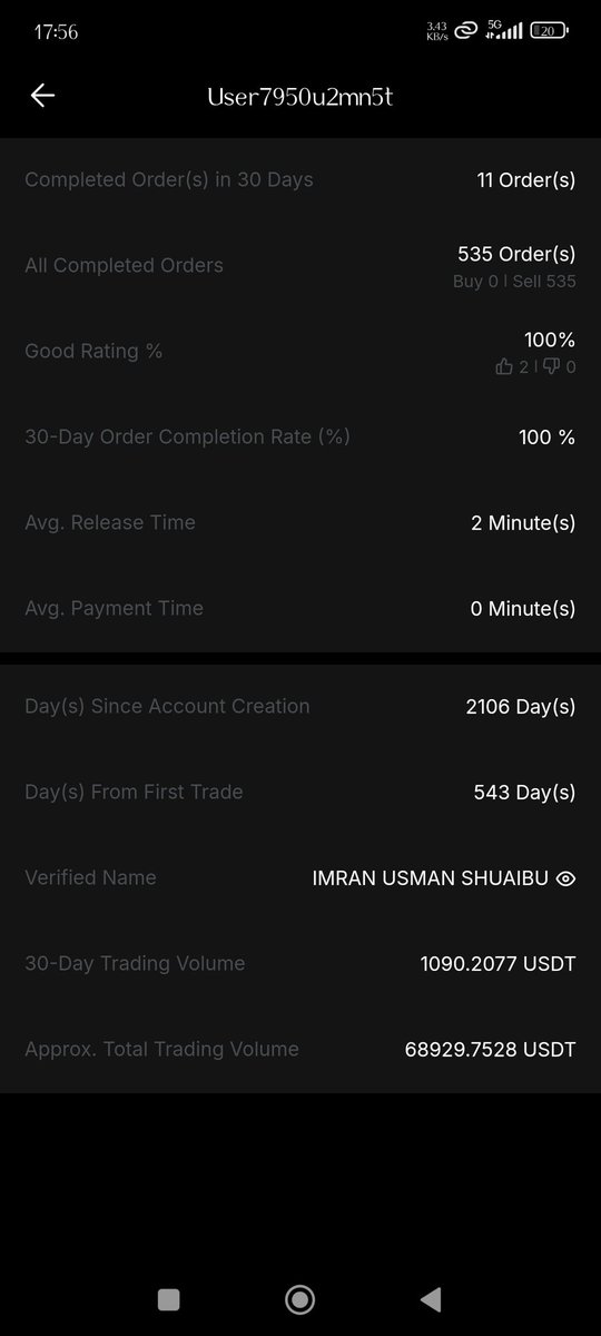 Imran🛸(Q,Q)(Ø,G) (@rainer__r) on Twitter photo from our honest excerpt of web3 life from one platform out of many.
Just checked today and saw the summary of what I did on one platform on P2P.
Been 3 years since I ever remember converting naira to dollar, stop trading for solid 5months due to new adventures I pursue.
The from our honest excerpt of web3 life from one platform out of many.
Just checked today and saw the summary of what I did on one platform on P2P.
Been 3 years since I ever remember converting naira to dollar, stop trading for solid 5months due to new adventures I pursue.
The