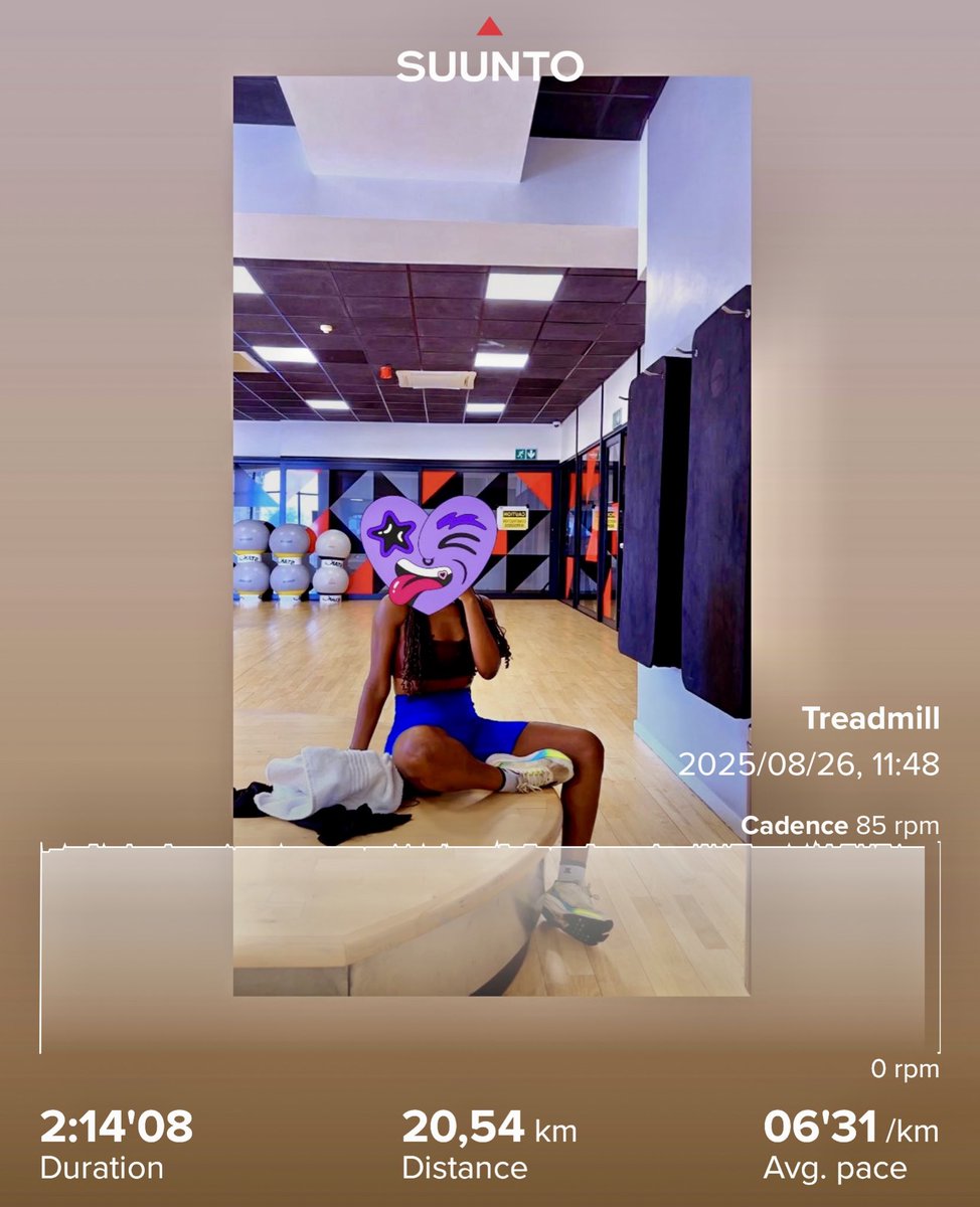 Tuesday run day 😊
20 km run ✔️
#runningwithtumisole
#FetchYourBody2025