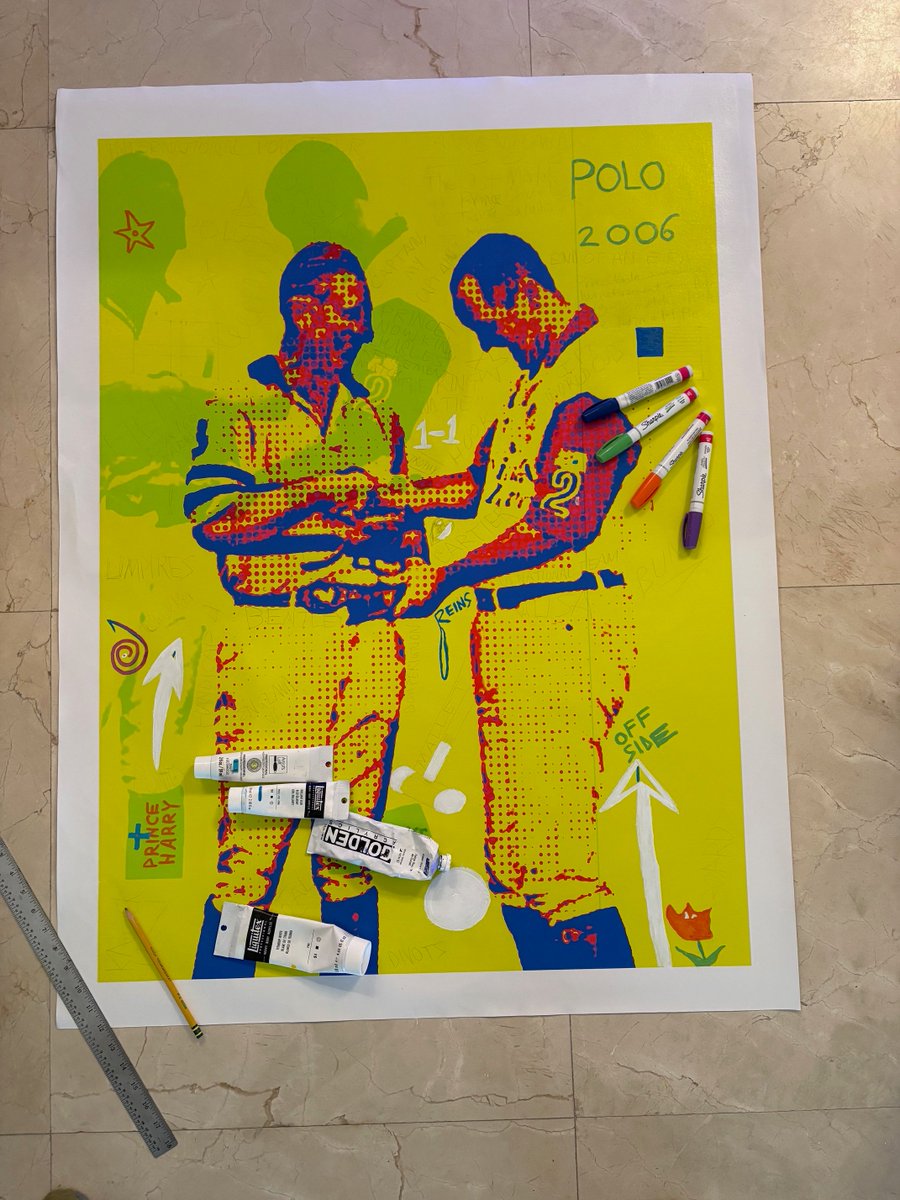 Day 2 of the reveal of the <a href="/SurviveCancerDC/">WeWillSurviveCancer</a> special Ron Burkhardt art piece featuring Tareq Salahi and King Charles at the last match the King played. #polo <a href="/dafarbs/">Dana Farbo</a> <a href="/Selfiedotlive/">Selfie.Live</a> It is going to be a good day Sept. 6th in Middleburg, VA for 3 matches!