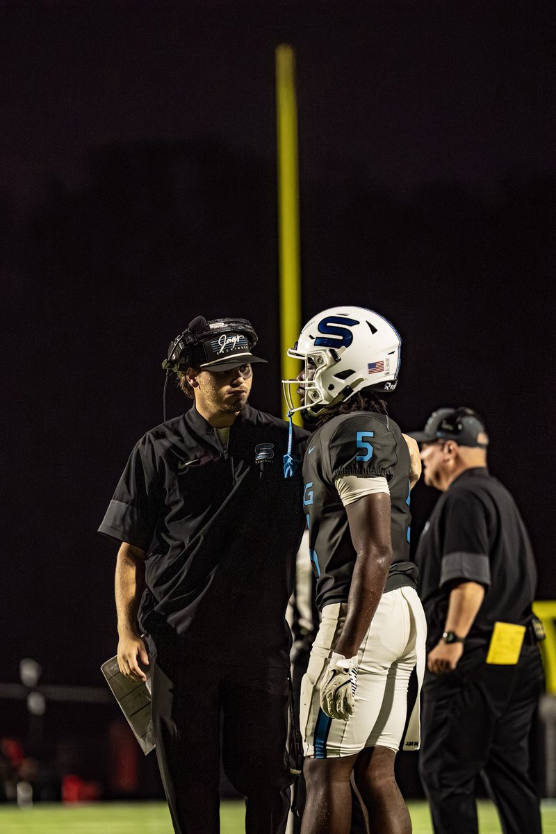 📸 from our game against Archer, this week we take the show on the road across I-85 to Mountain View! See you all there! #DevotionOverEmotion 🐆 <a href="/CoachTonyLotti/">Coach Tony Lotti</a> <a href="/SKG_Athletics/">Seckinger Athletics</a>