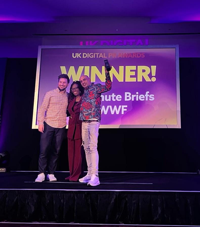 Yes <a href="/JackGoodwin/">Jack</a> and <a href="/ZedTrafficker/">Zed Anwar⏱️</a> repping OMB on stage.  #tbt