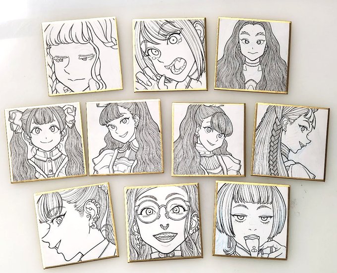 9月7日(日)のコミティア153、新刊や新規グッズはないんですが、かわりにミニ色紙(これから彩色)を何点か持っていく予定です。余裕があったら額装もするかも。 また近くなったらお品書きを出しますので、Geselle&Estelle【J22a】よろしくです。