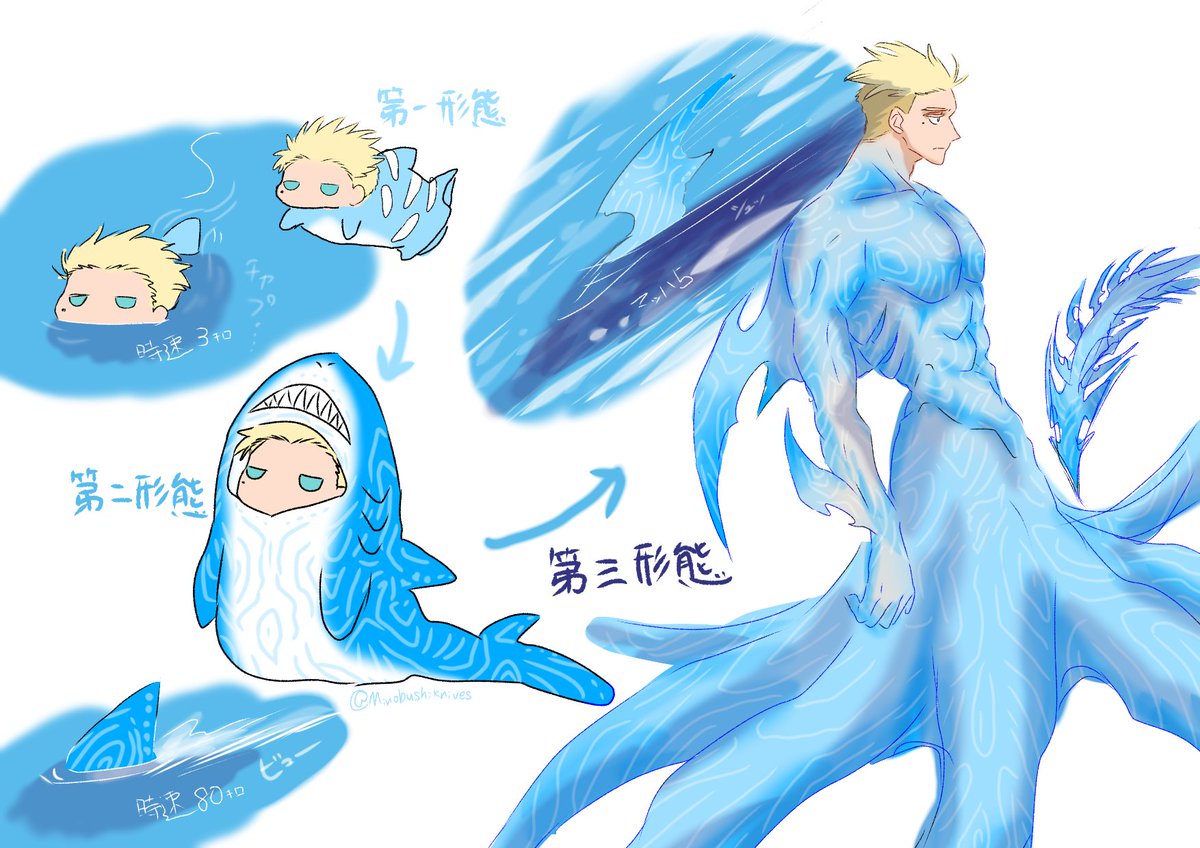 #MillionsKnives
🐟🔪→🦈🔪→🦈🐙🐳🔪