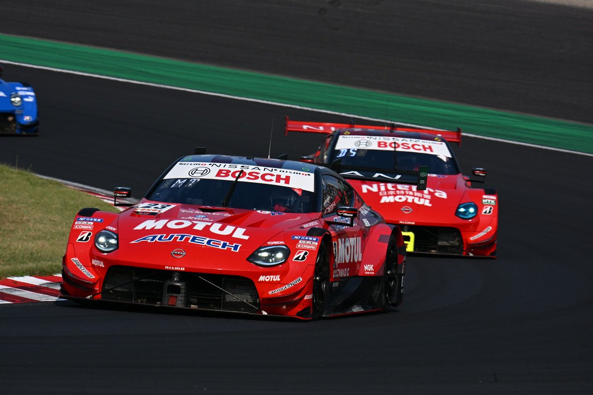 SUPER GT Rd.5 SUZUKA
予選2位　決勝1位

やっと勝ちました。

サクセスウェイトの事は充分に理解してますが素直に嬉しいです。
よし、次。

暑い中沢山の応援ありがとうございました。
この優勝を皆んなと共有出来て嬉しかったよ。

#nissan
#nismo
#gt500
#supergt
#racingdriver
#motul
#AUTECH