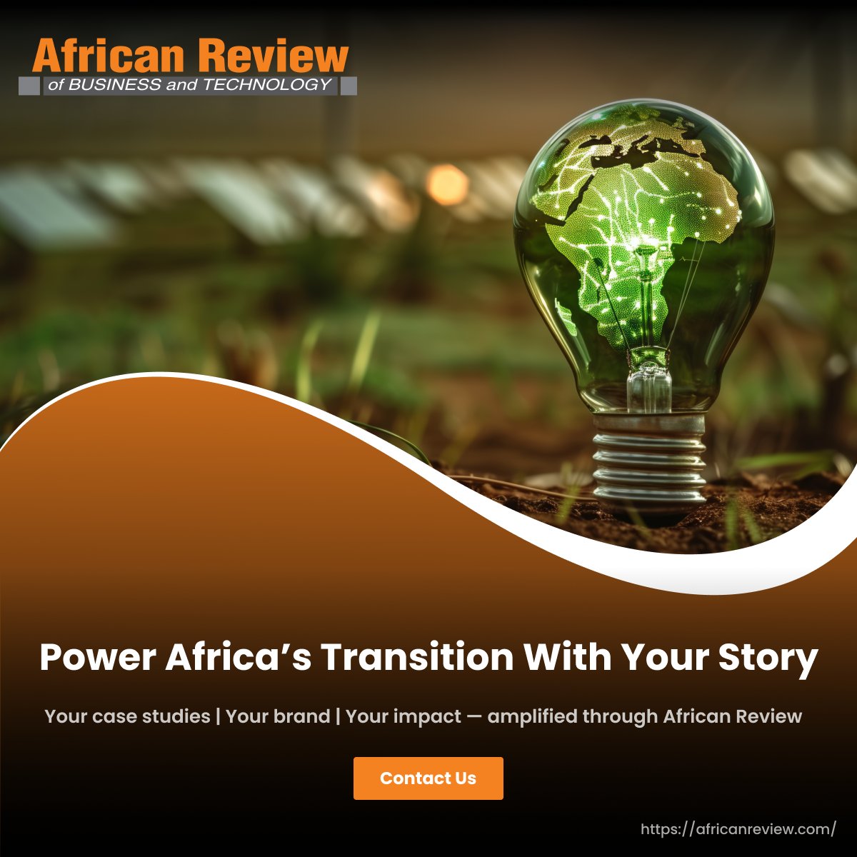 Collaboration powers Africa’s energy transition.

With African Review, your brand gains more than a mention: 
- share innovations
- Boost visibility
- connect through digital editions + events

Connect now: zurl.co/7IZTE

#AfricanReview #EnergyTransition #PoweringAfrica