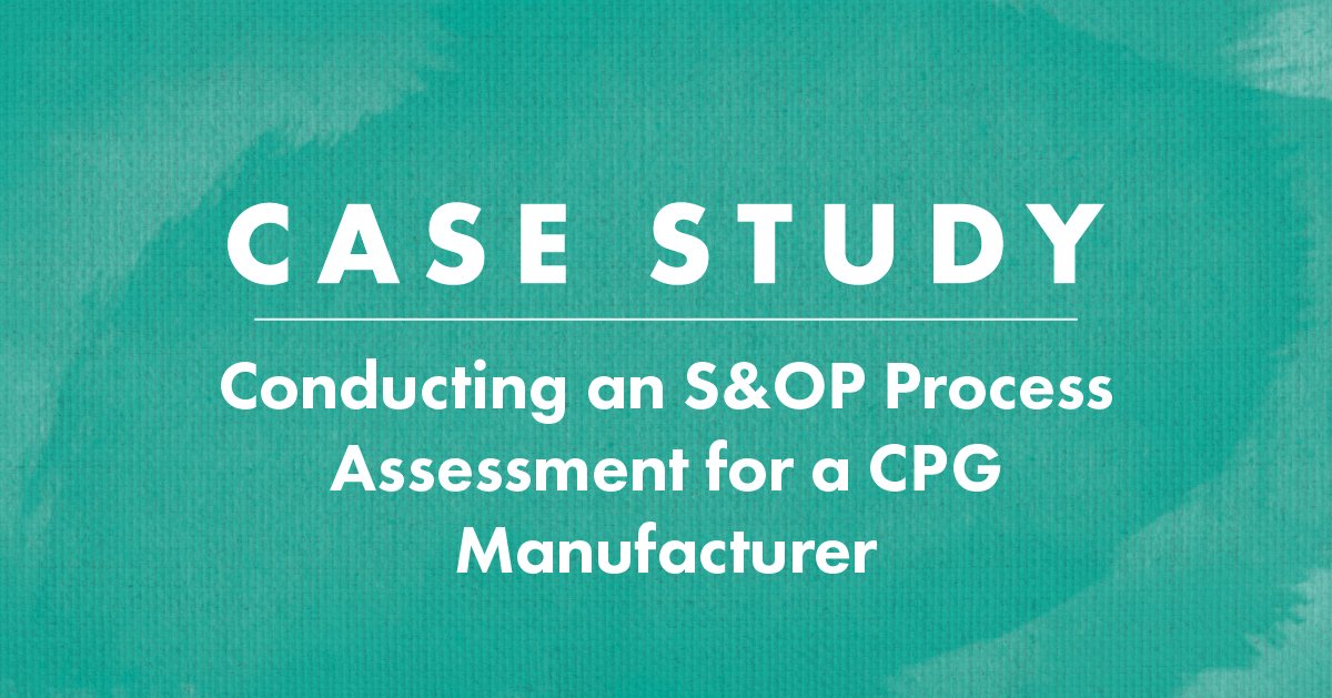 To improve their #SupplyChain performance, a leading global manufacturer of natural extracts and ingredients used in food, beverage, and personal care products engaged Clarkston Consulting for an S&amp;OP process assessment. Read the #CaseStudy here: hubs.ly/Q03Fk4pM0