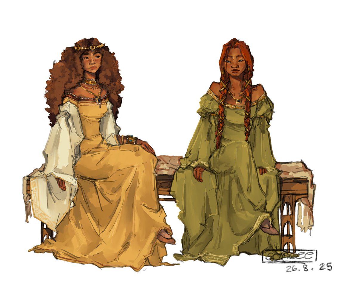 These two 💕 #ASOIAF #sansastark #margaery #asoiaffanart #artistsontwitter